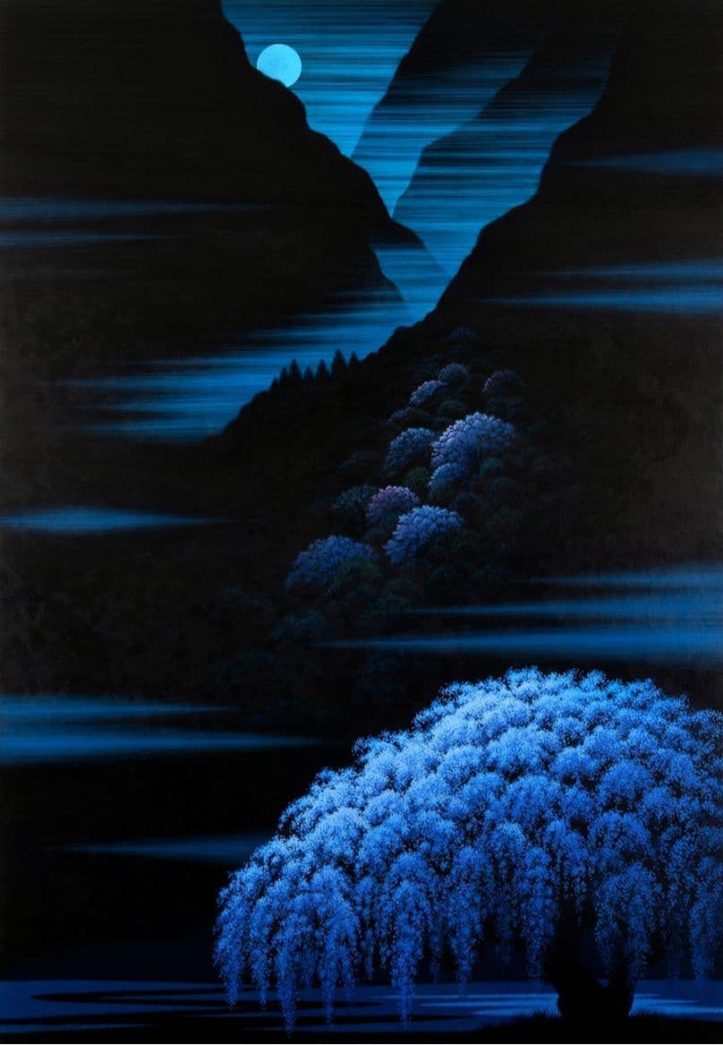 鶴田一郎：琳派シリーズ 月光 2008